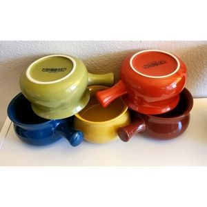 5 piece Buchase Multi Color Stone ware set.